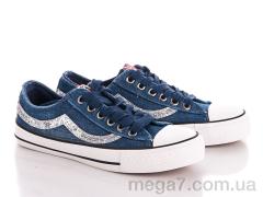 Кеды, Class Shoes оптом X-6 blue