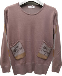 Свитера женские БАТАЛ оптом 71386425 8651-48