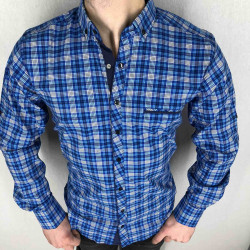 Рубашки мужские GRAND MAN оптом 95728063 02-24
