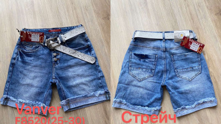 Шорты джинсовые женские VANVER оптом 68720493 F8520-8