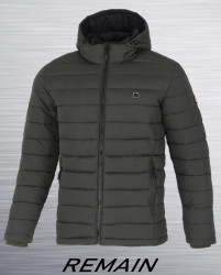 Куртки зимние мужские REMAIN БАТАЛ (хаки) оптом 89621057 8520-38