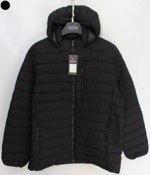 Куртки демисезонные мужские LINKEVOGUE БАТАЛ (black) оптом 16842359 2329-85
