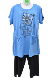 Костюмы женские БАТАЛ оптом 17432056 376-331