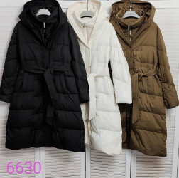 Куртки зимние женские (черный) оптом Китай 90357824 6630-48