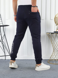 Спортивні штани чоловічі (темно-синій) оптом 2BRO  