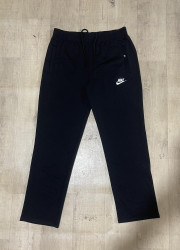 Спортивные штаны мужские на флисе (black) оптом 06159274 02-4