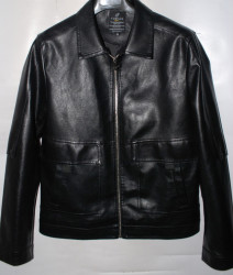 Куртки кожзам мужские FUDIAO (black) оптом 04315269 H-723-53