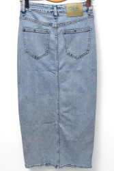 Юбки джинсові жіночі ПОЛУБАТАЛ оптом