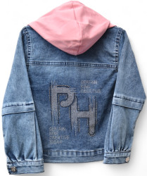 Куртки джинсовые подростковые оптом 09412378 6-1070-59