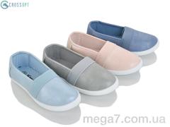 Слипоны, CROSSOPT оптом TL0147K mix