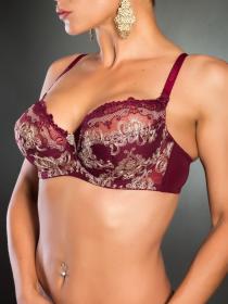 Бюстгальтер Diorella 33575Е (  бордовый, E  6 шт. )