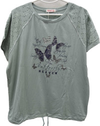 Футболки жіночі БАТАЛ оптом