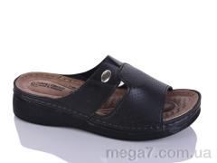 Шлепки, Sali-2 оптом 209-04 чорний