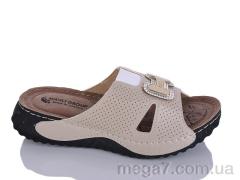 Шлепки, Sali-2 оптом 11-48 бежевий