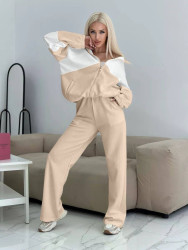 Спортивные костюмы женские на флисе ПОЛУБАТАЛ оптом FASHION COTTON 37951284 1980-154