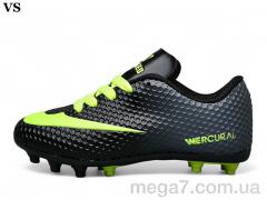 Футбольная обувь, VS оптом Crampon Mercurial 04 black