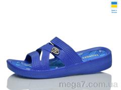 Шлепки, Lot Shoes оптом N128 синій