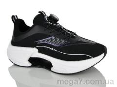 Кроссовки, Violeta оптом 24-160 black-white