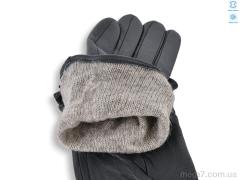 Перчатки, Королева оптом G3-03Ж шкіра вовна grey