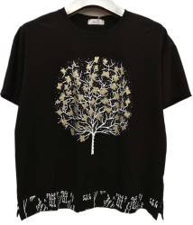 Футболки женские БАТАЛ оптом 02975813 839-61