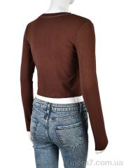 Кофта, Мир оптом 4393-MT213 brown