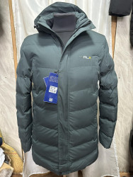 Куртки зимние мужские RLX (хаки)  оптом 13278459 822-2