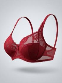 Бюстгальтер Acousma U6322-1ЕН (  кармин, E  6 шт. )