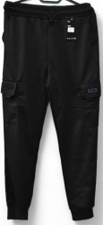 Спортивные штаны мужские BLACK CYCLONE (черный) оптом 79405162 WK7005-1