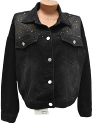 Куртки джинсовые женские оптом 47695103 602-221