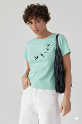 Футболки женские оптом 98374052 25-10