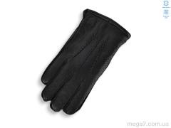 Перчатки, Королева оптом BM0536М шкіра оленя хутро black