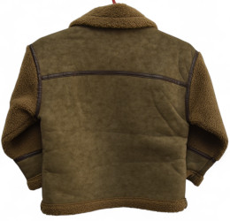 Куртки зимові кожзам дитячі оптом