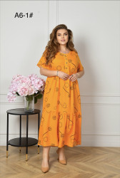 Платья женские БАТАЛ оптом 72495630 A6-1-80