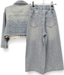 Костюми джинсові підліткові оптом 