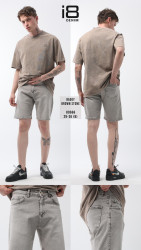 Шорты джинсовые мужские I8DENIM оптом THREE BLACK 09245671 80666-6