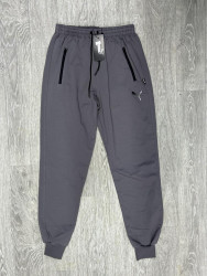 Спортивные штаны мужские (серый) оптом 86504291 10-3