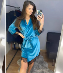 Халаты женские БАТАЛ оптом 29506134 06-178