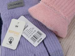 Перчатки, Королева оптом 7834 сенсор mix