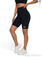 Велосипедки, Sport style оптом 5071MU батал чорний