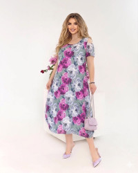 Платья женские БАТАЛ оптом 84103562 14-37