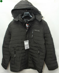 Куртки зимние мужские БАТАЛ (хаки)  оптом 67359824 2307-32