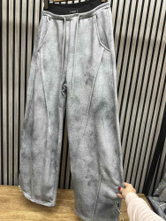 Спортивные штаны женские на плюше оптом 96102587 69-14