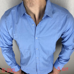 Рубашки мужские VARETTI оптом 51647238 01-6