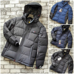 Куртки зимние мужские (черный) оптом Китай 47108296 03-22
