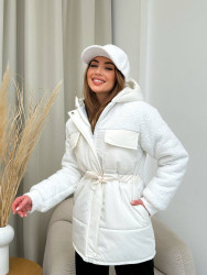Куртки зимние женские оптом Турция 62379810 0123-2