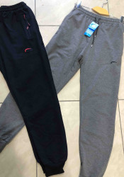 Спортивные штаны мужские (черный) оптом 41298657 01-3