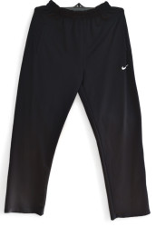 Спортивные штаны мужские БАТАЛ (черный) оптом 12609783 09-44