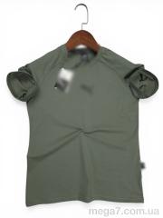 Футболка, Alisa Brand оптом 1013 хакі