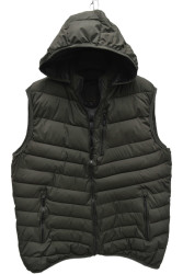 Жилетки мужские ПОЛУБАТАЛ (зеленый) оптом 98532041 E25-29