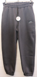 Спортивные штаны женские на флисе (серый) оптом Турция 85301246 07-10